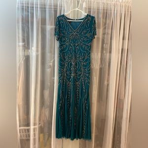 Pisarro Nights dress-size 10, excellent condition.